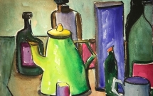 Still life with Green Pot